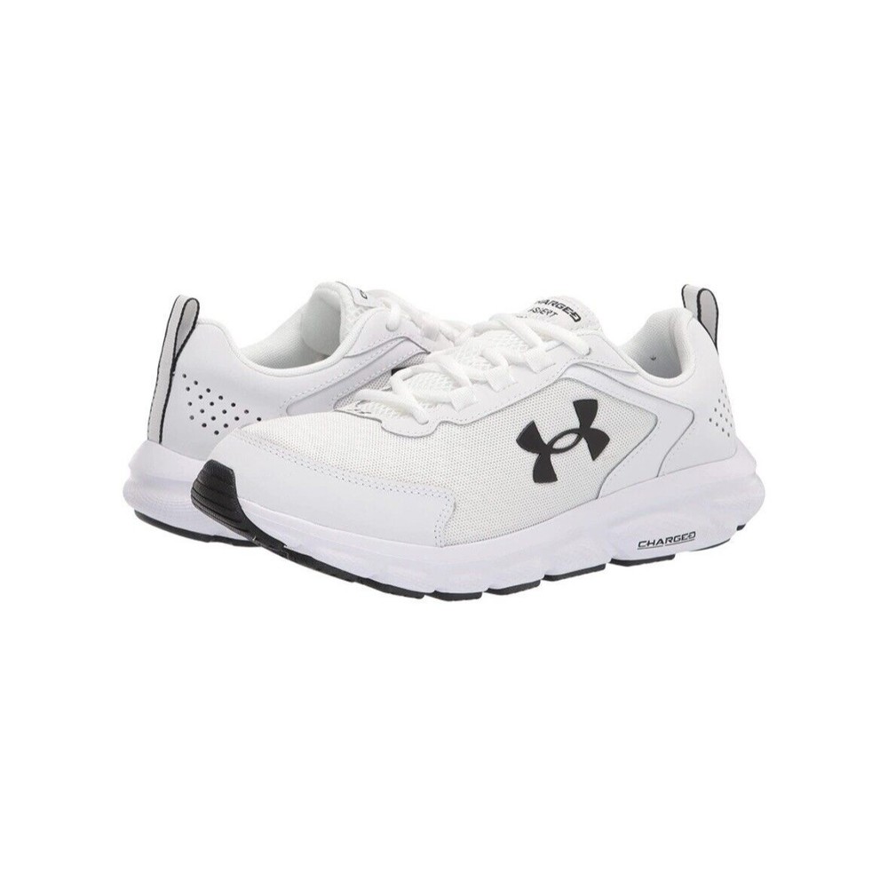 Under Armour Running Shoes Women Size 11 White Charged Assert 9 3024591-101 NWB - Picture 2 of 8